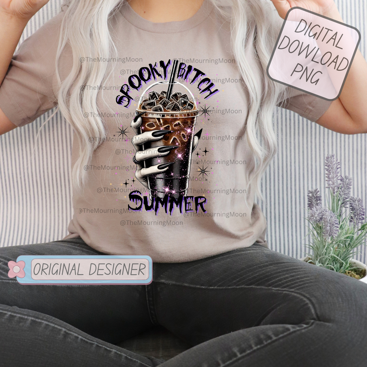 Spooky bitch summer digital print download