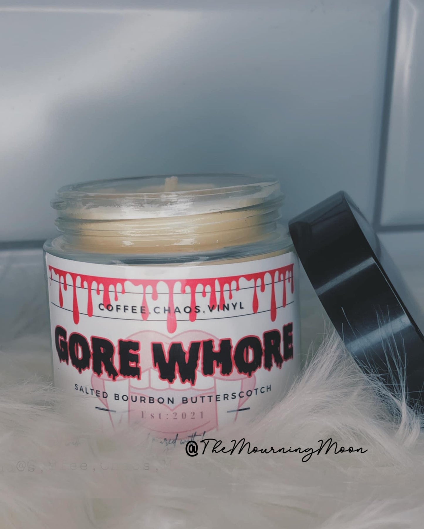 Gore whore candle