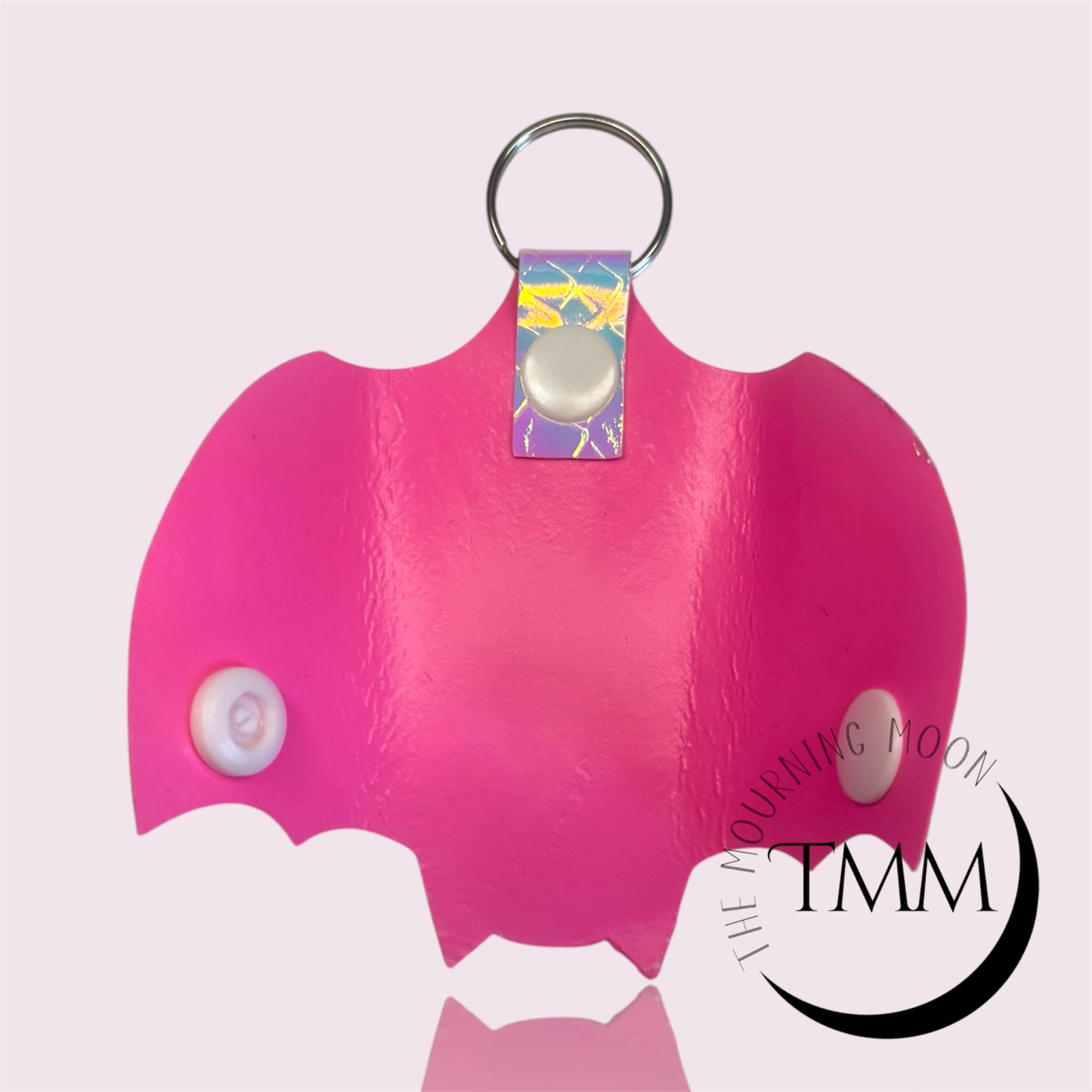 Bat wing key wrap keychain
