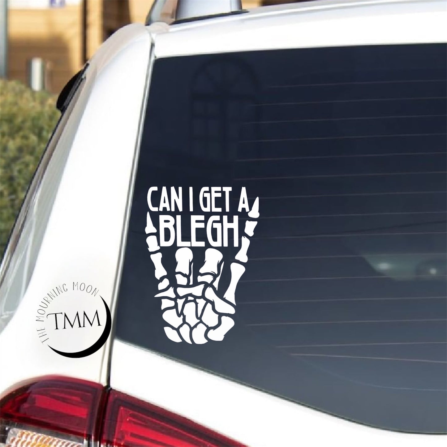 Can I get a blegh car decal
