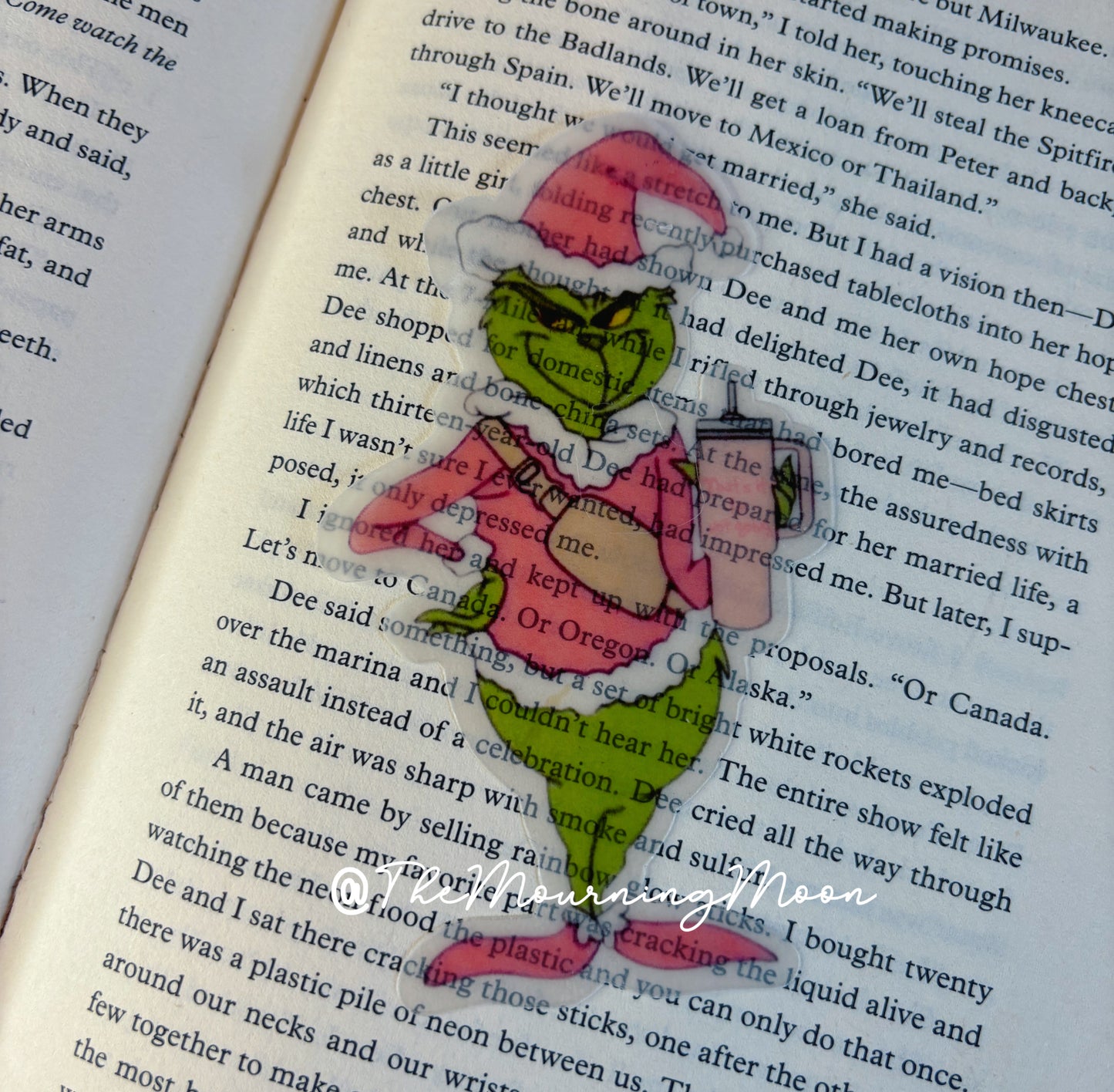 Grinch bookmark