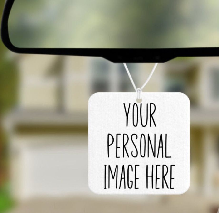 Custom image air freshener