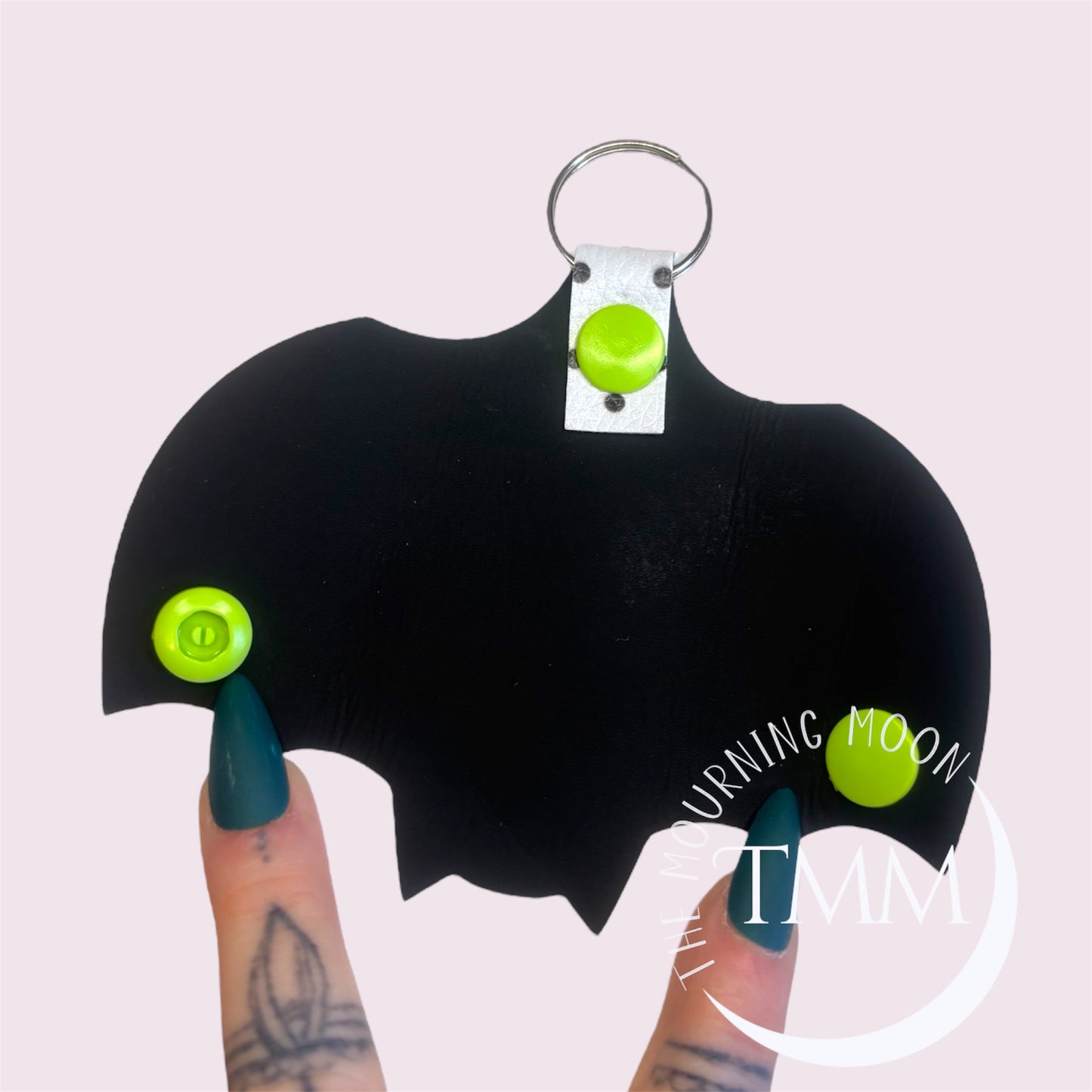 Bat wing key wrap keychain