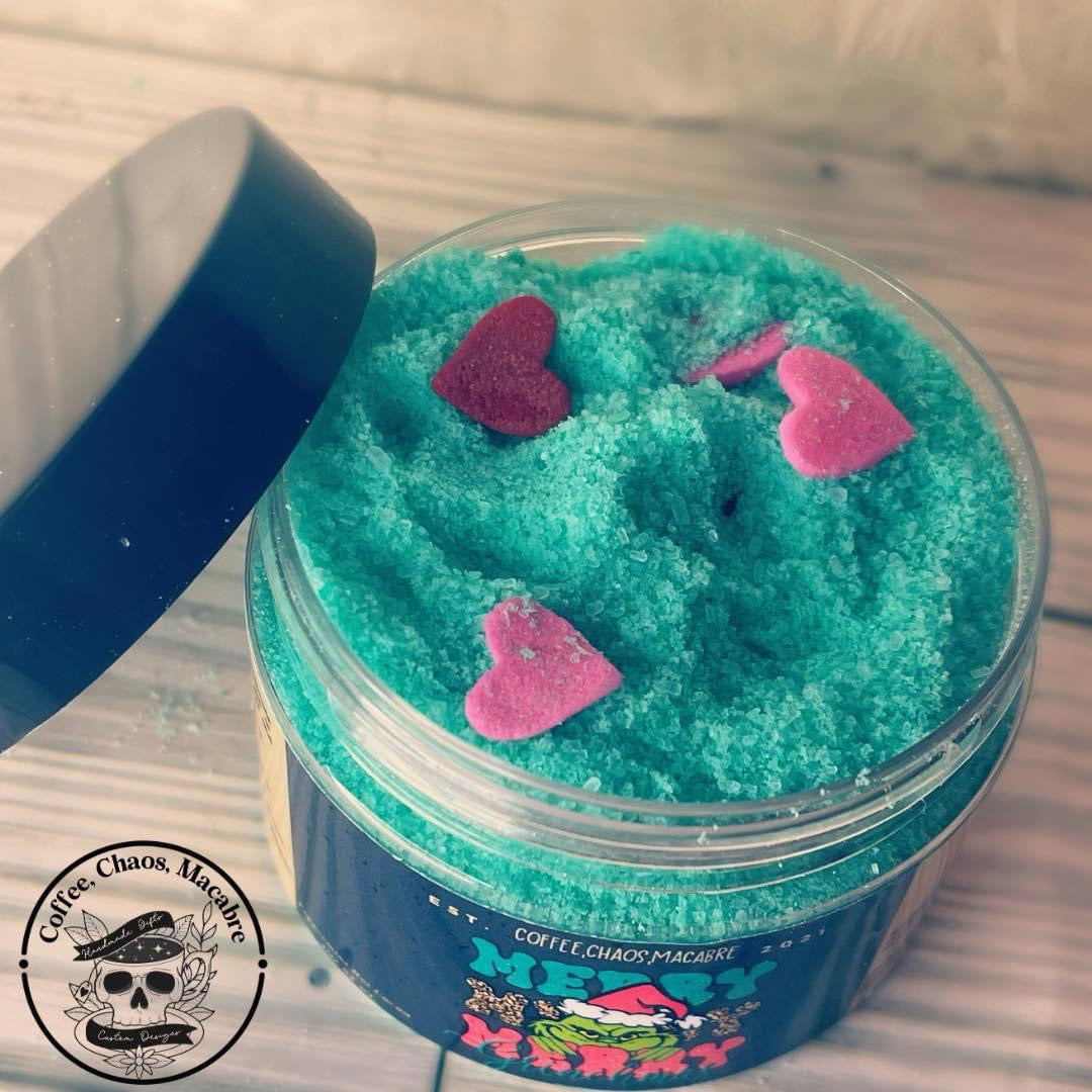 Peppermint hot cocoa bath salts