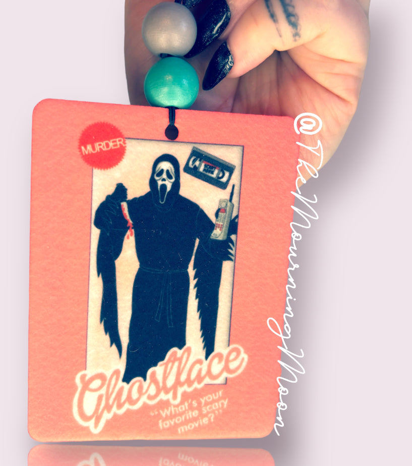 Ghost face air freshener