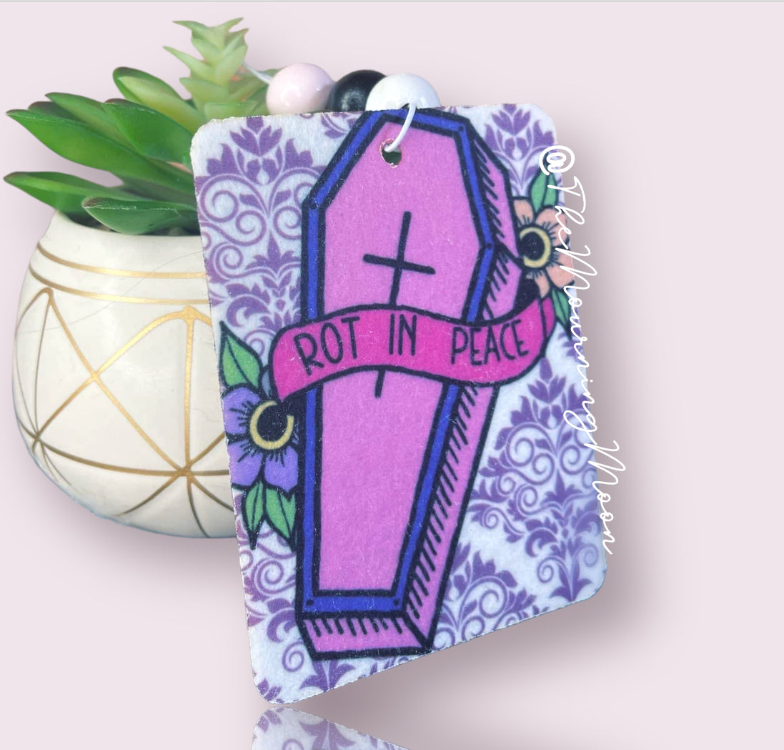 Rot in peace air freshener