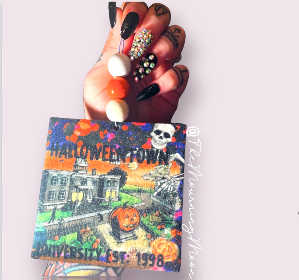Halloweentown air freshener