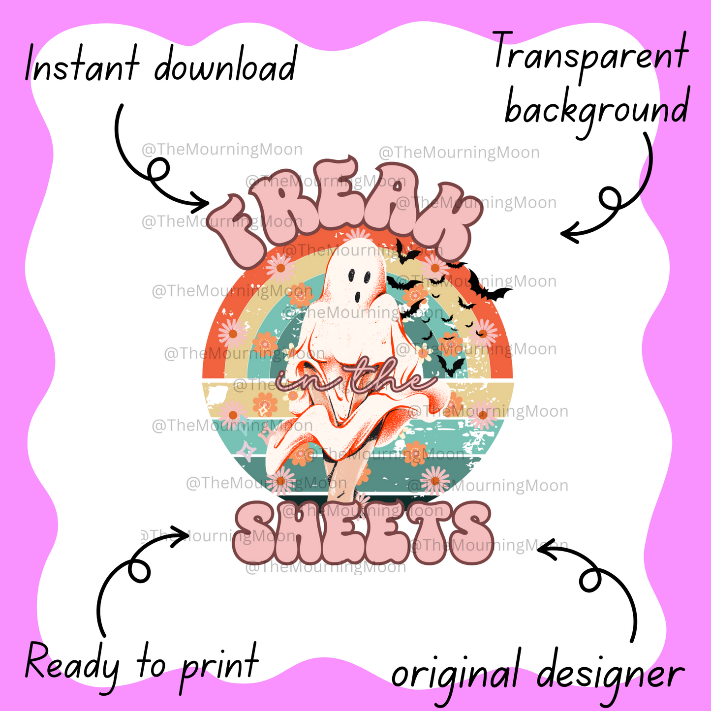 Freak in the sheets png digital download