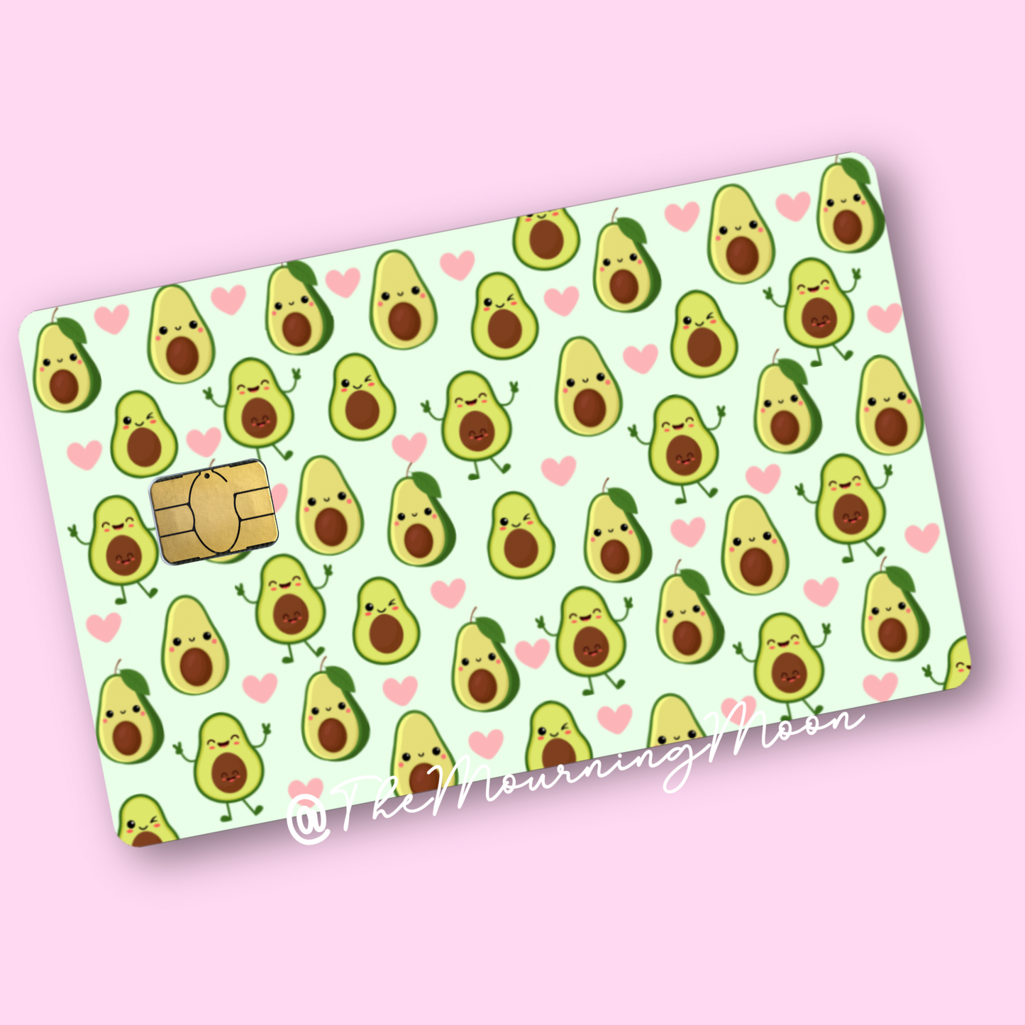 Avocado credit card skin
