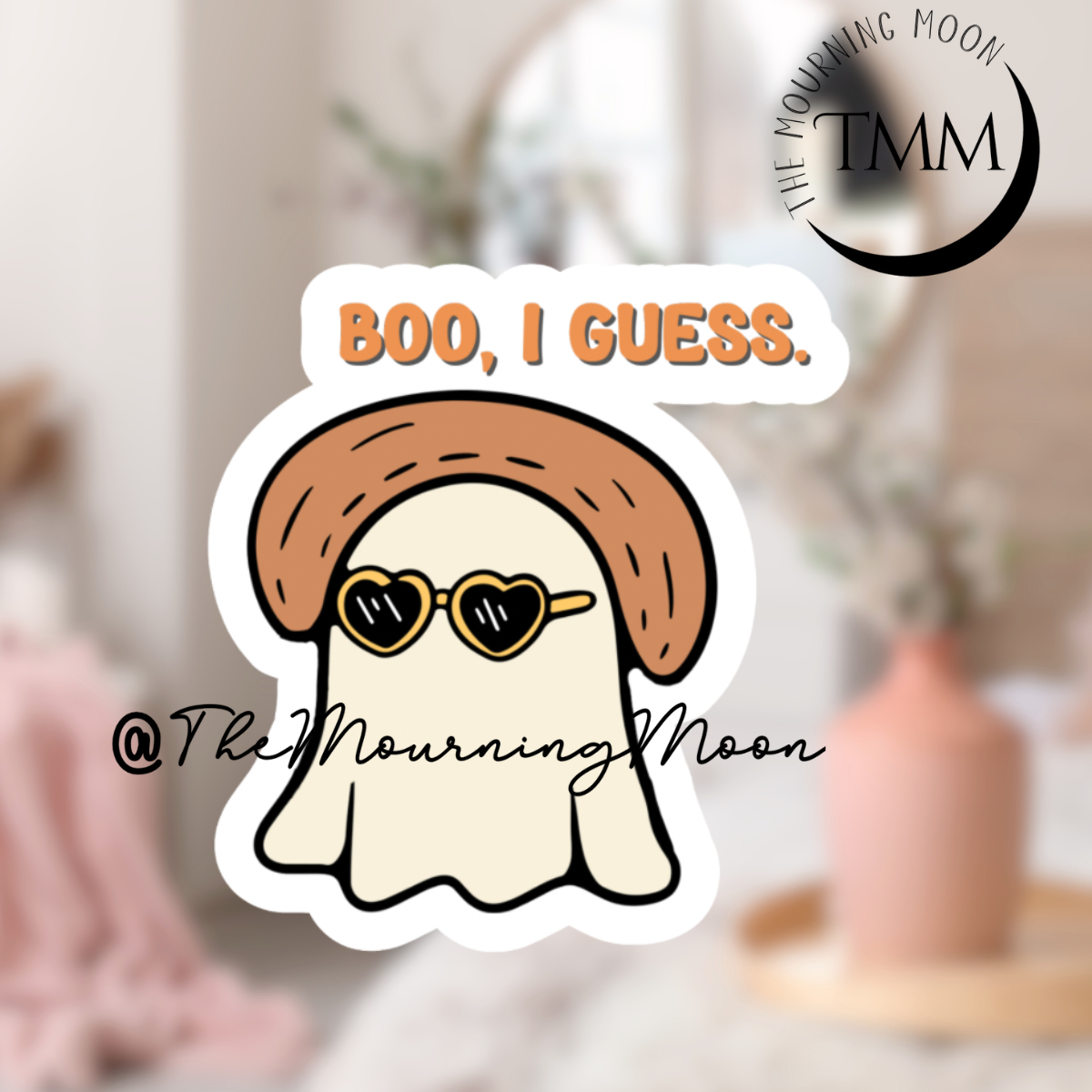 Boo, I guess sticker