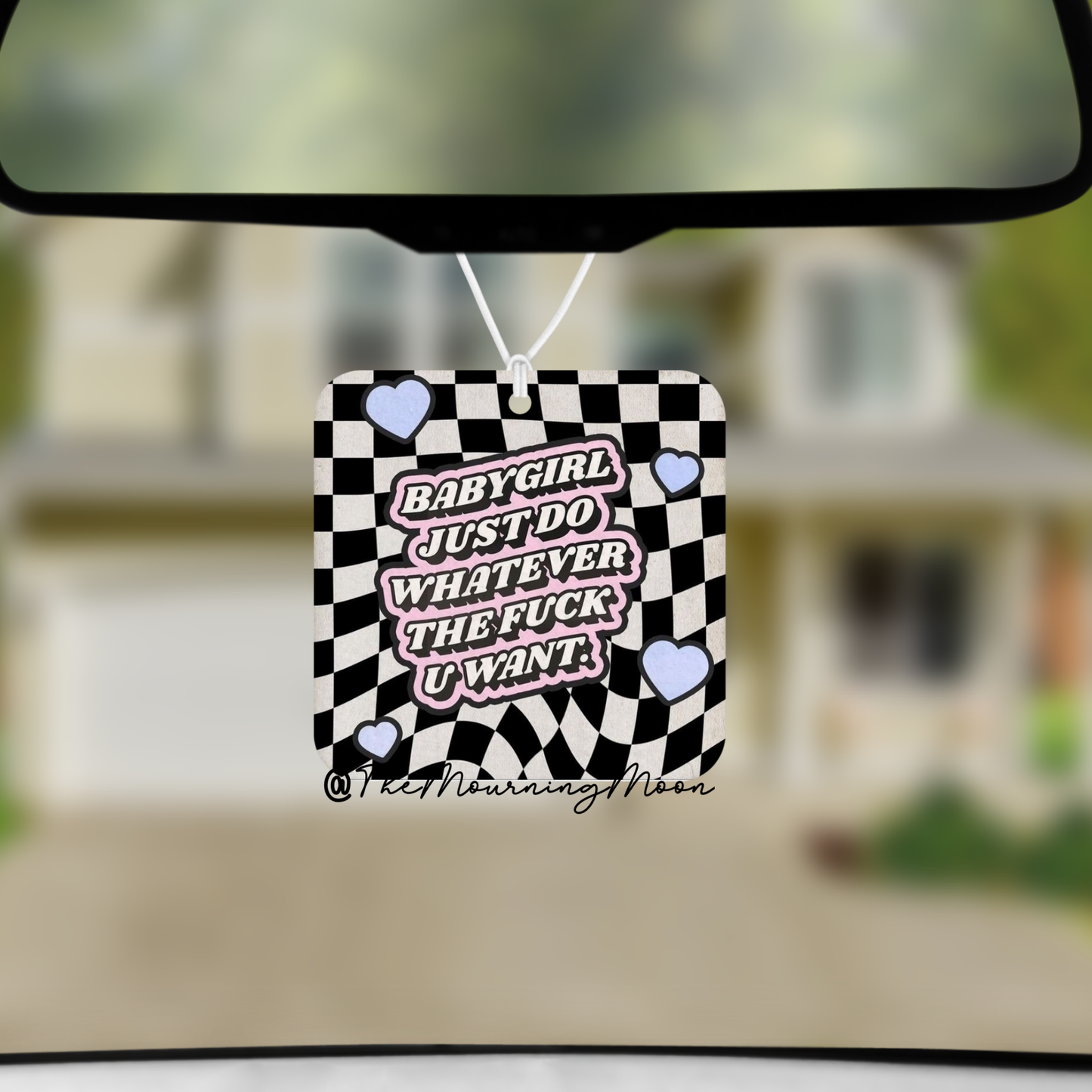 Baby girl air freshener