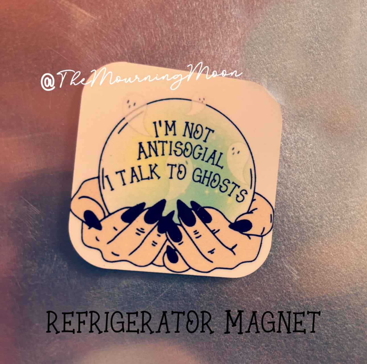 I’m not antisocial refrigerator magnet