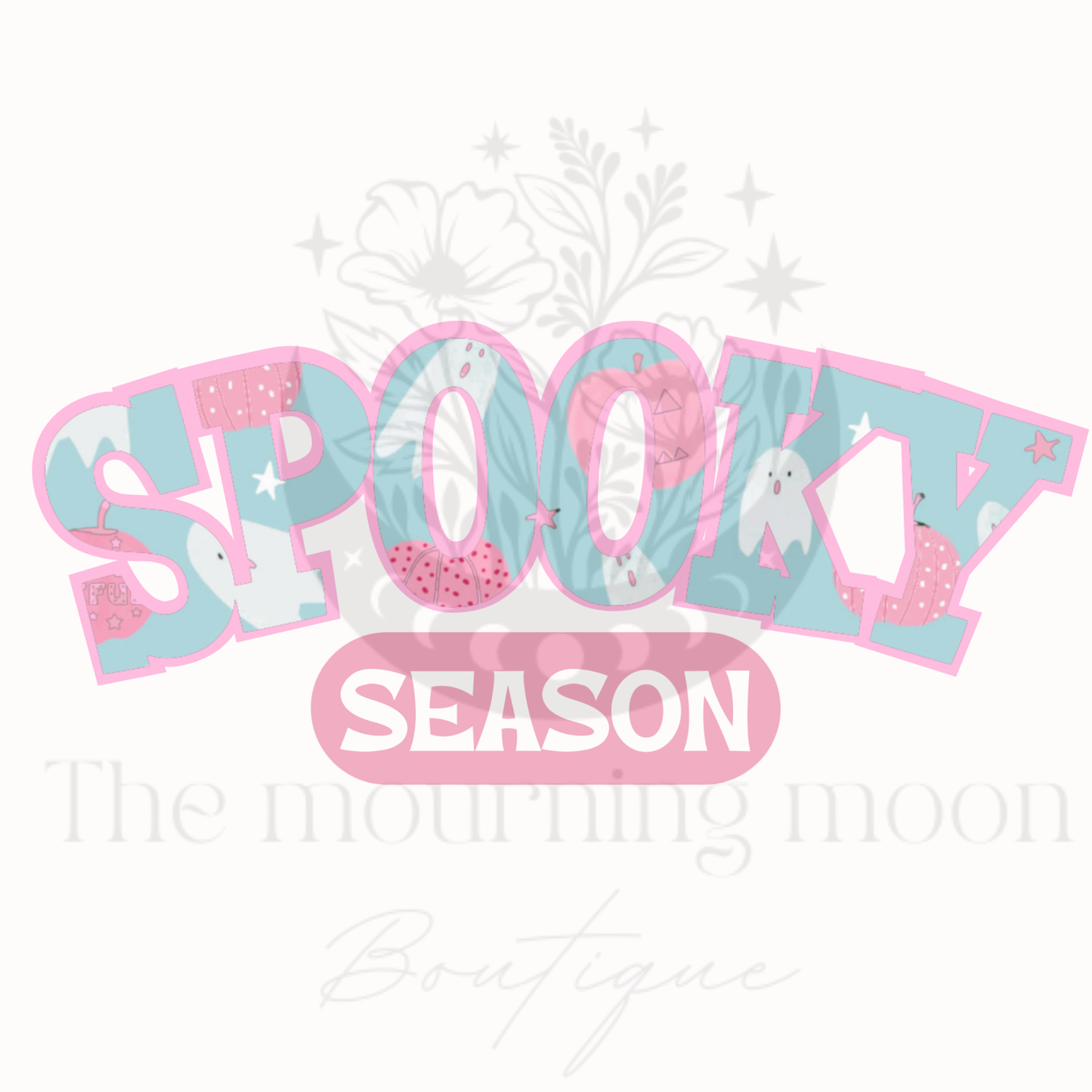 SPOOKY SEASON (3 variations) png digital download