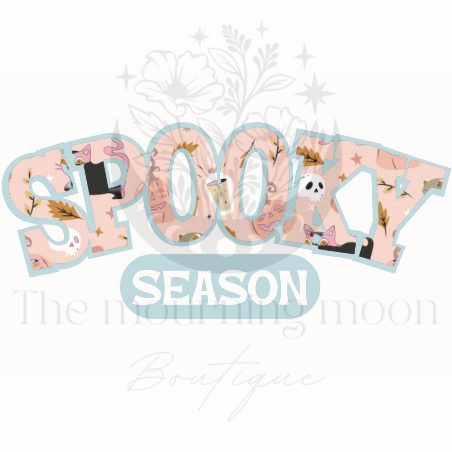 SPOOKY SEASON (3 variations) png digital download