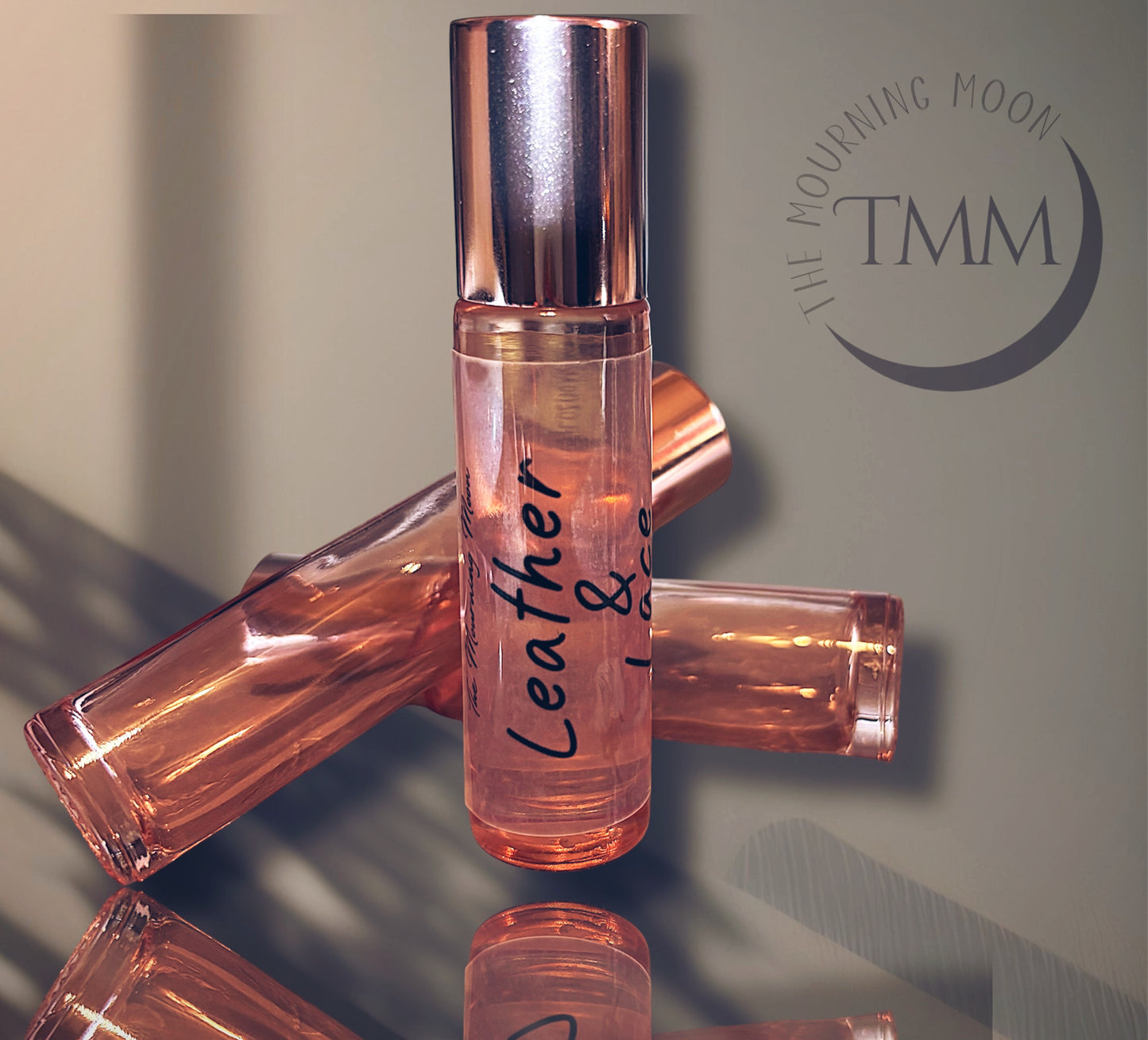 Leather and lace roll on perfume oil