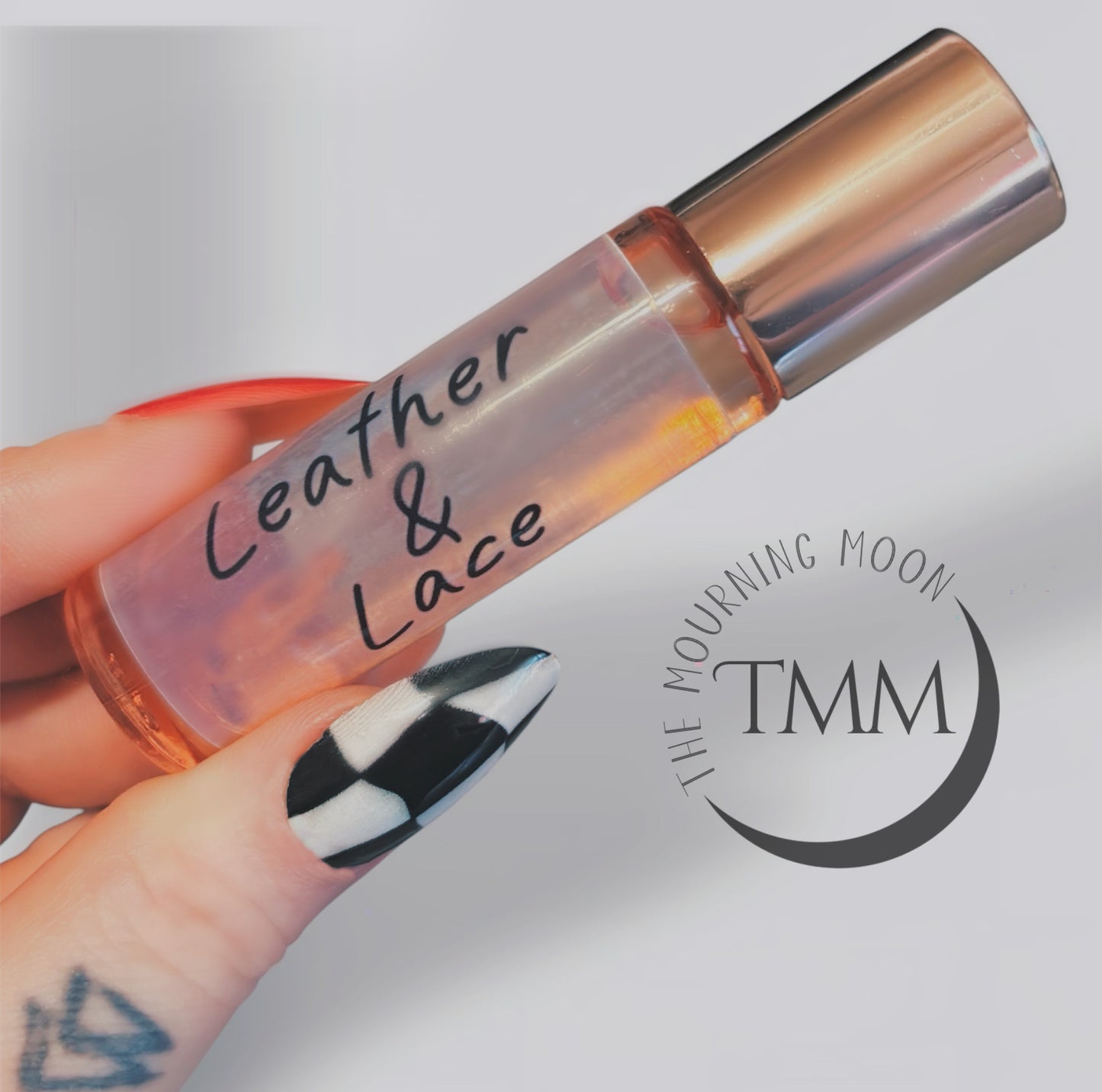 Leather and lace roll on perfume oil