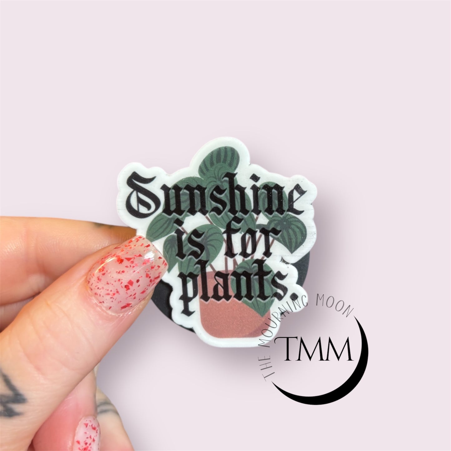 Sunshines for plants shaped phone grip