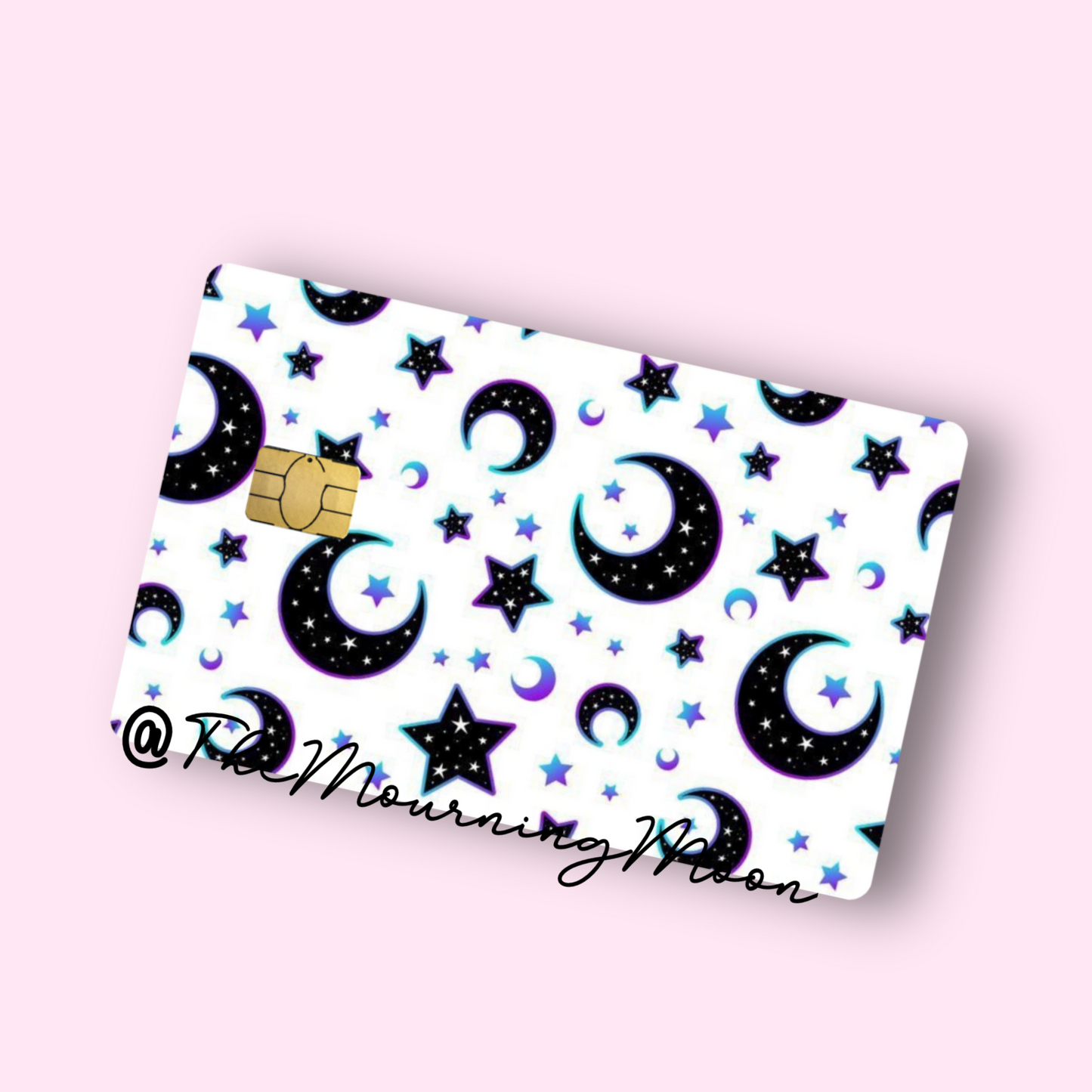 Crescent moons credit card skin