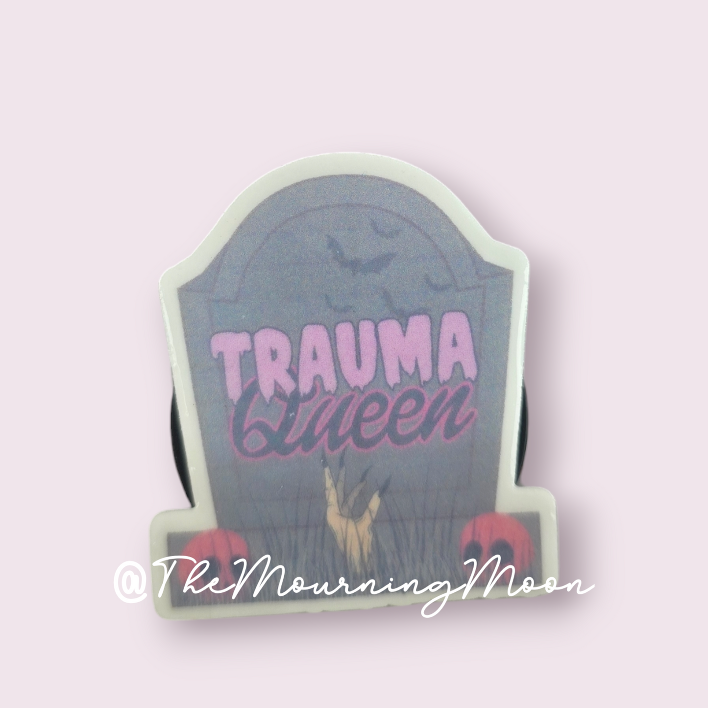 Trauma queen phone grip