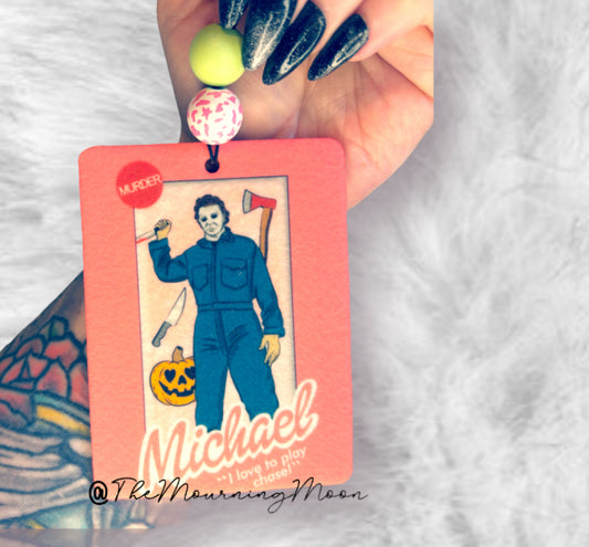 Michael Myers air freshener