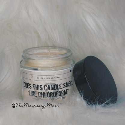 Does this candle smell like chloroform? Candle