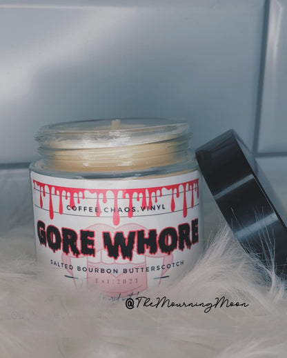 Gore whore candle