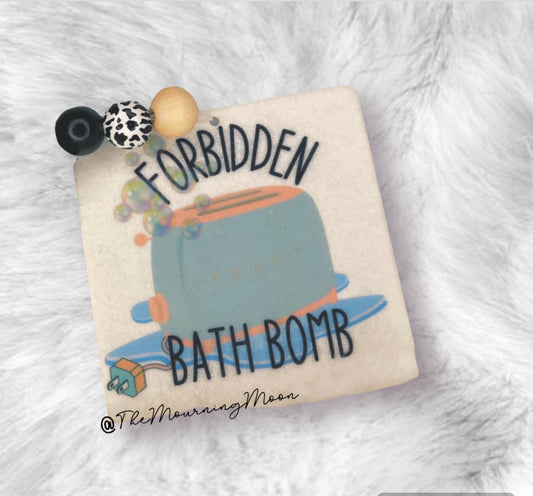 Forbidden bath bomb air freshener
