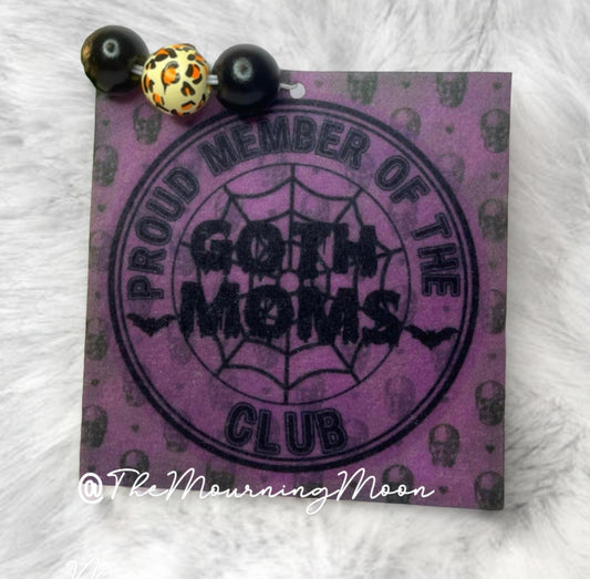Goth moms club air freshener