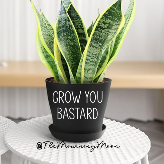 Grow you bastard plant pot