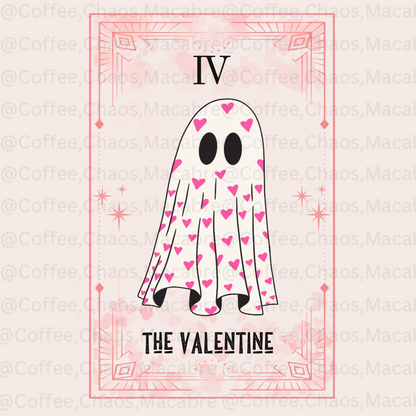 The Valentine tarot ghost digital png download