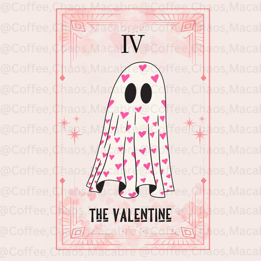The Valentine tarot ghost digital png download