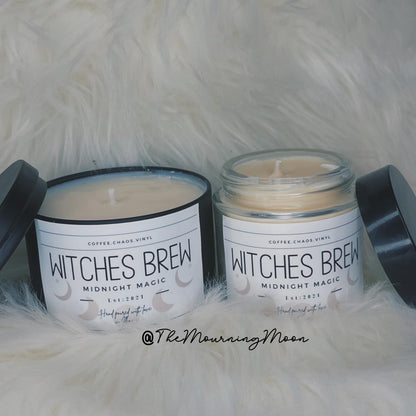 Witches brew candle