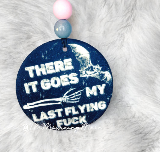 There it goes, my last flying fuck air freshener