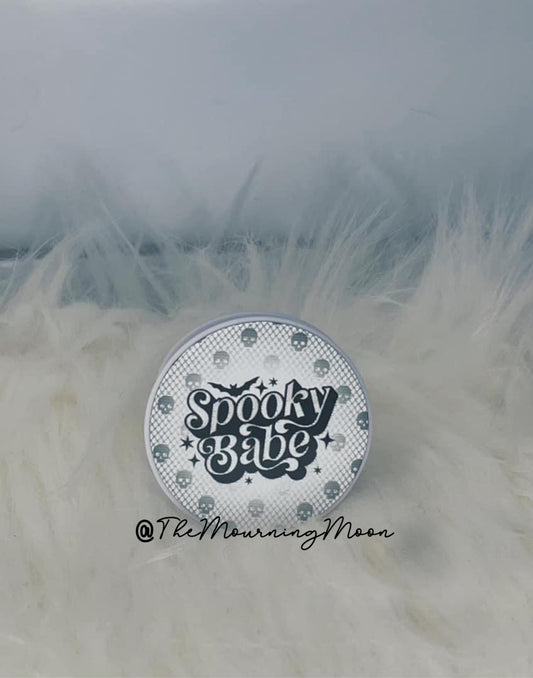 Spooky babe phone grip