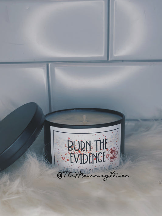 Burn the evidence candle