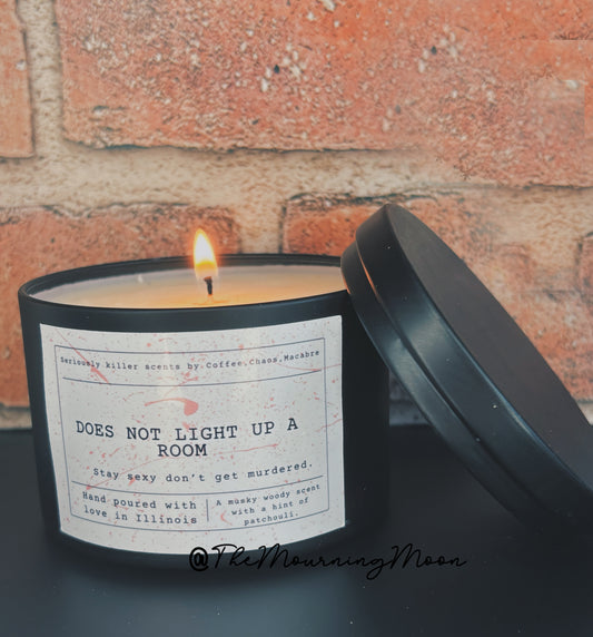 Does not light up a room candle