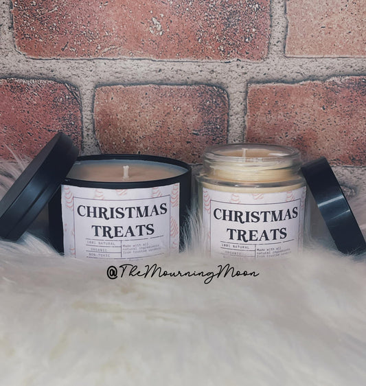 Christmas treats candle