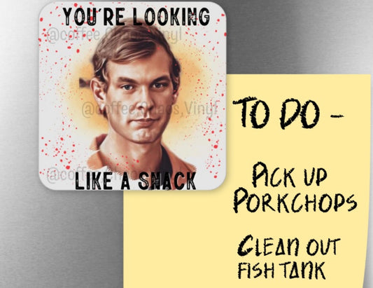 Lookin’ like a snack refrigerator magnet
