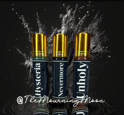 Nevermore roll on perfume oil