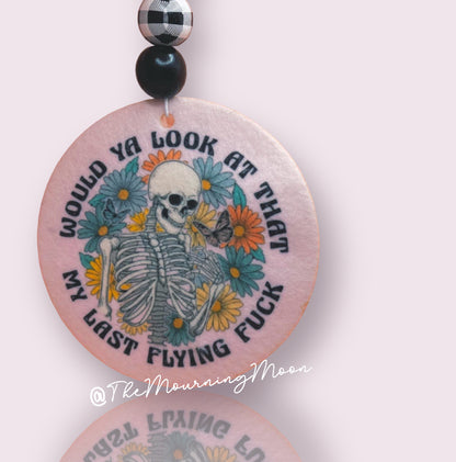 Last flying fuck air freshener