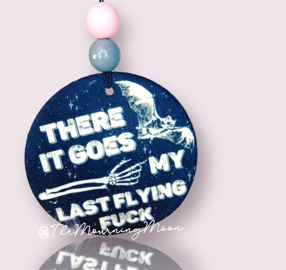 There it goes, my last flying fuck air freshener
