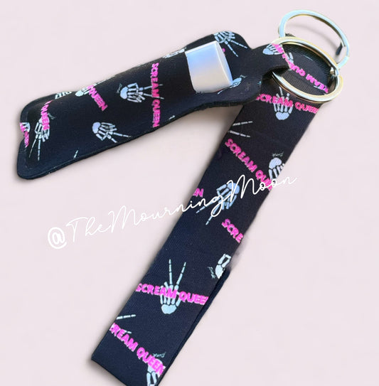 Scream queen keyfob wristlet
