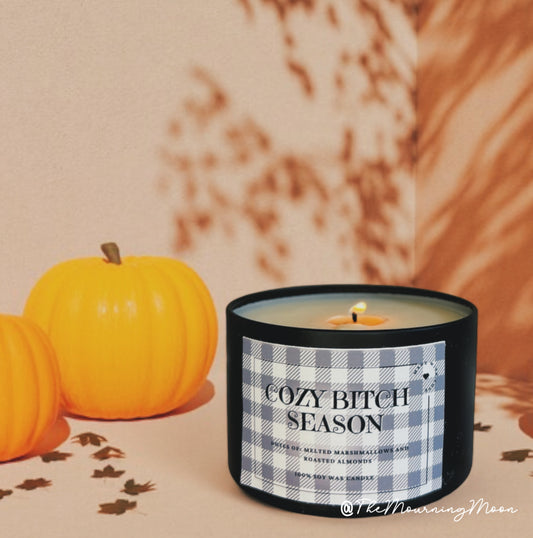 Cozy bitch season candle