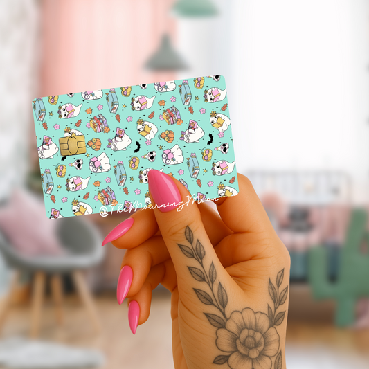 Reading ghosties credit card skin