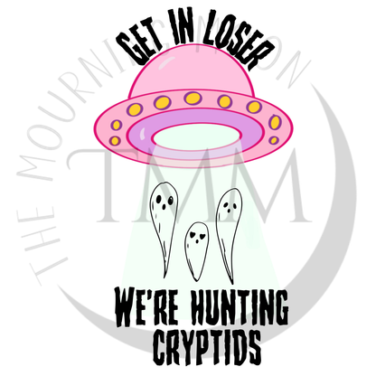 Hunting cryptids digital png download