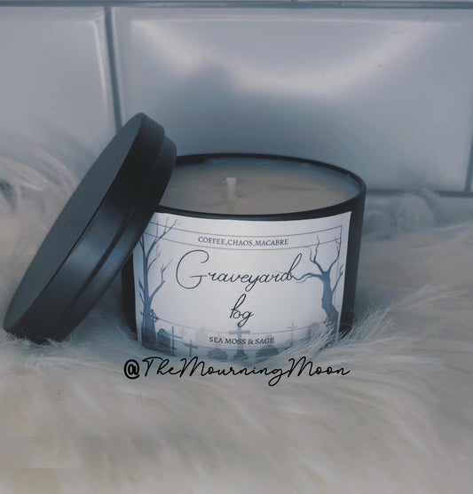 Graveyard fog candle