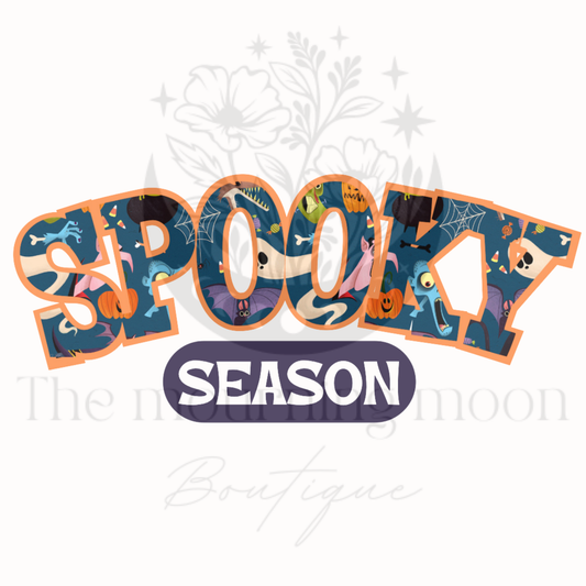 SPOOKY SEASON (3 variations) png digital download