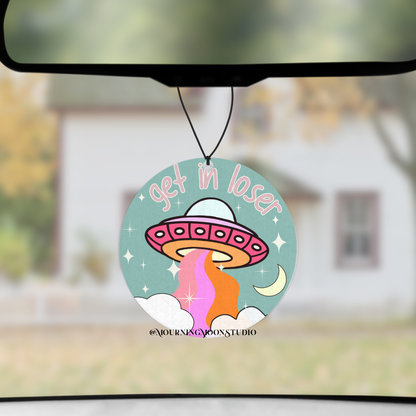 Get in loser retro boho air freshener
