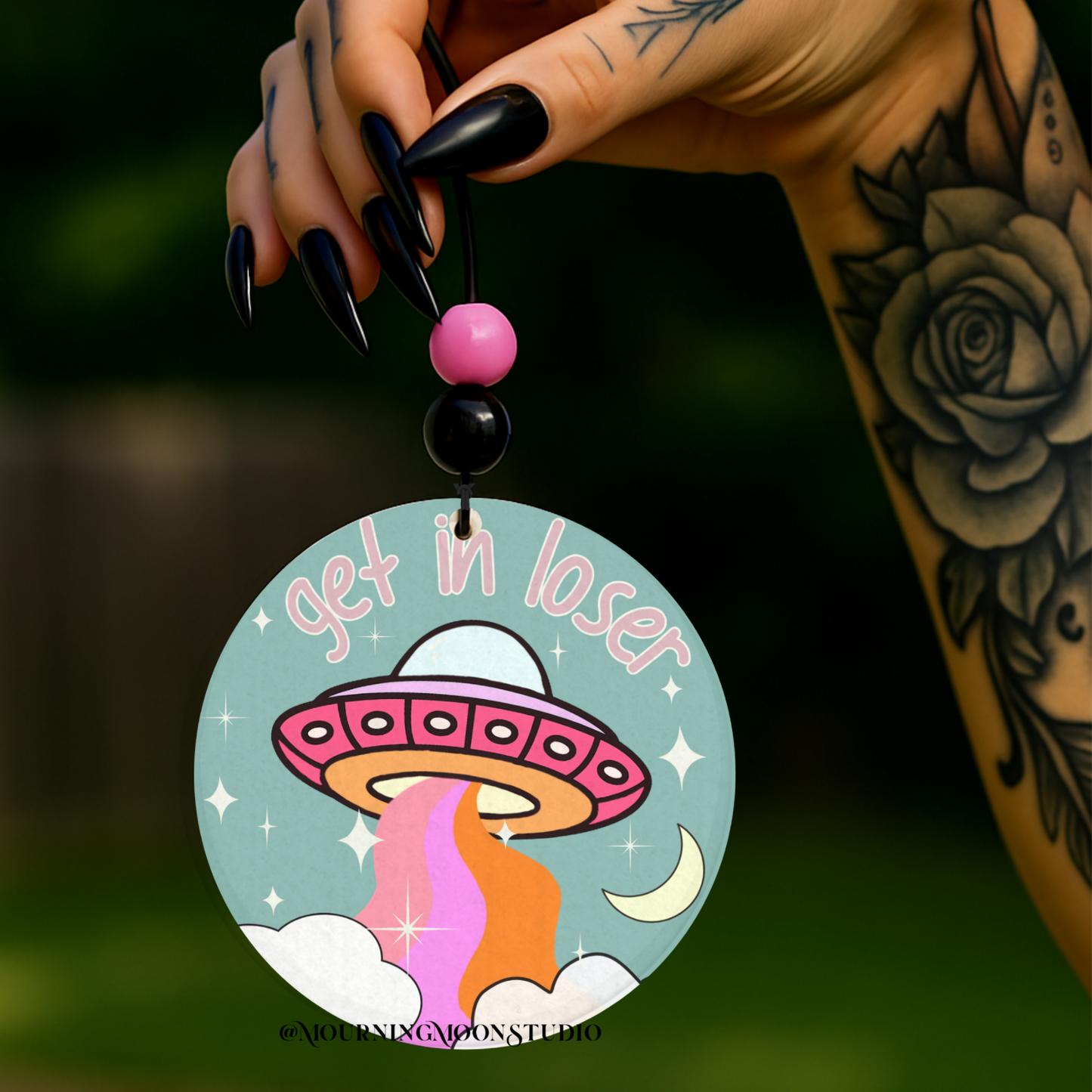 Get in loser retro boho air freshener