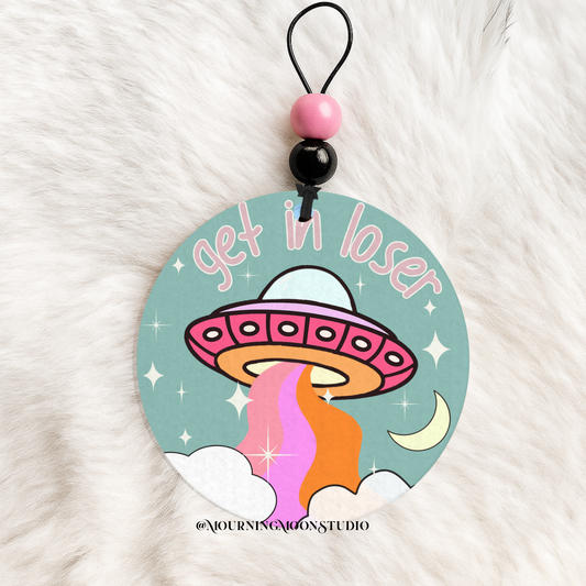 Get in loser retro boho air freshener
